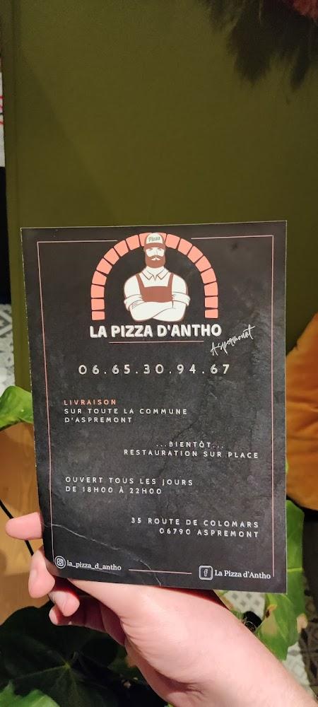 La Pizza D'Antho - Menu Image 4